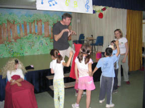 Escena de Little Red Riding Hood